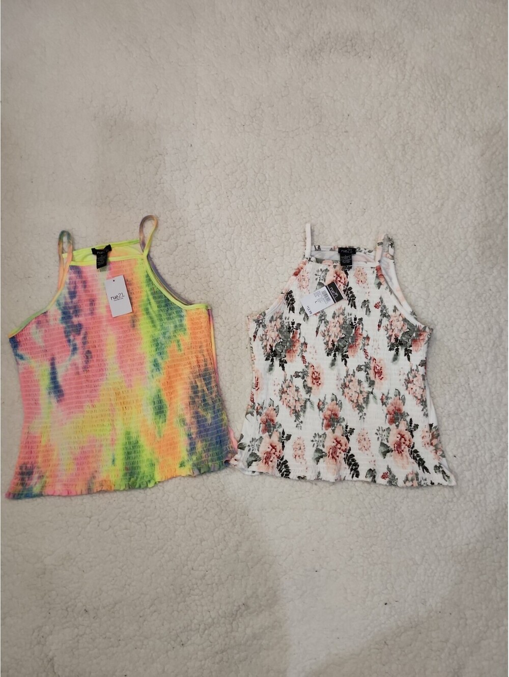 Rue 21- Bundle of 2 New ribbed tank tops! Xl L